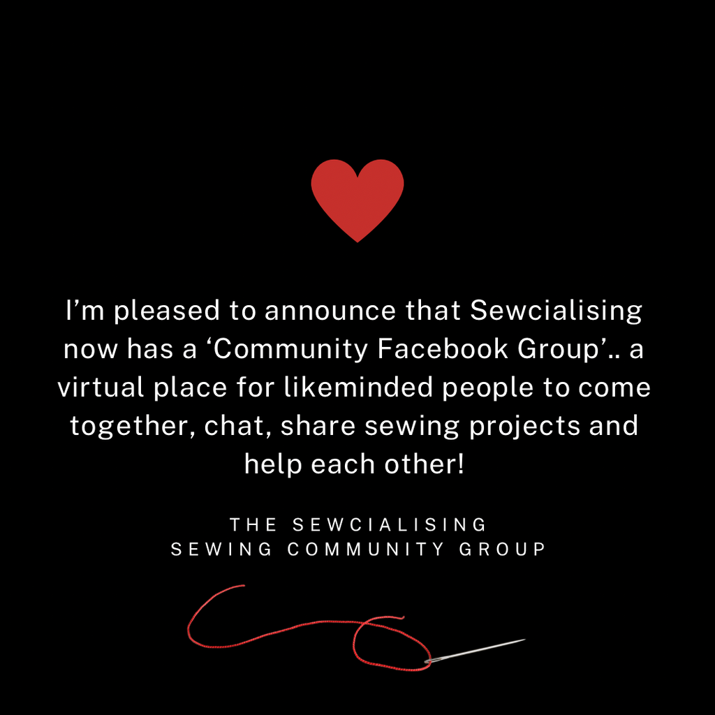 Sewcialising Sewing Community Facebook Group