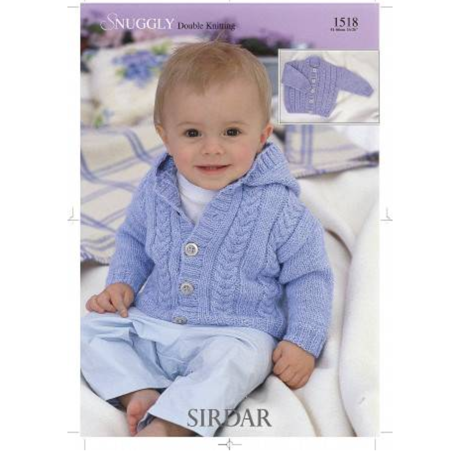 Baby and Children's Cardigan Sirdar Snuggly DK Knitting Pattern
