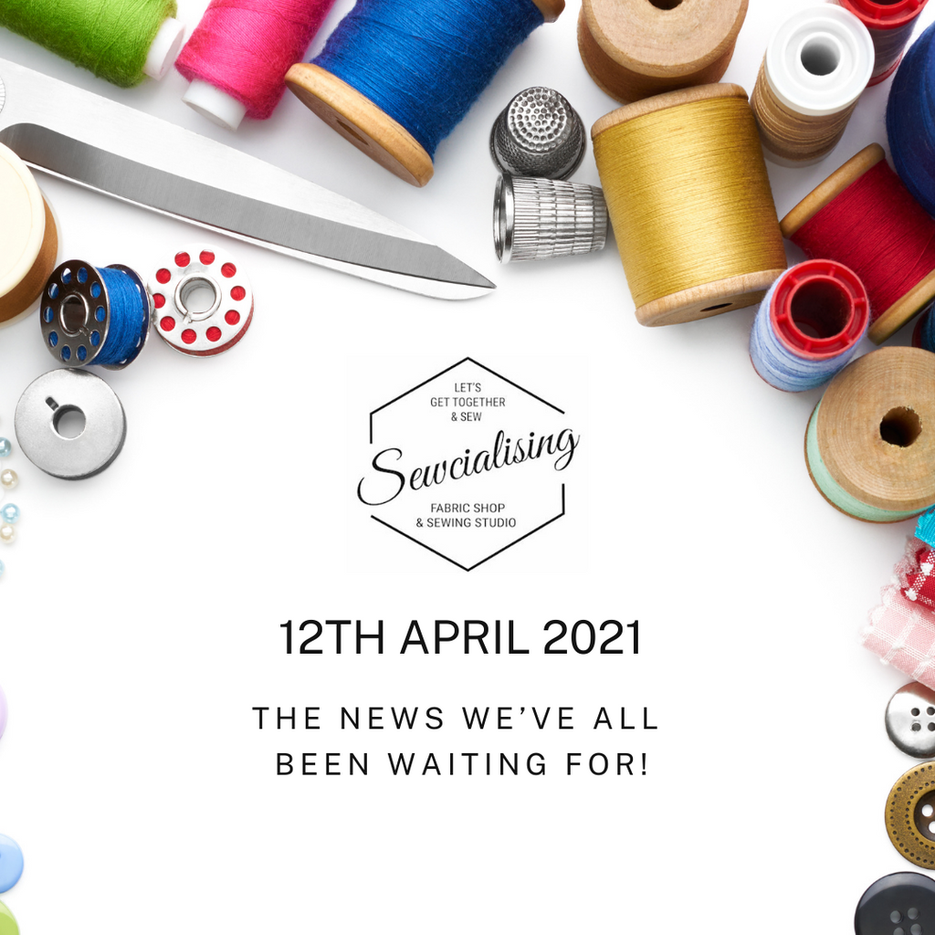 Hooray! We can reopen 12th April 2021!