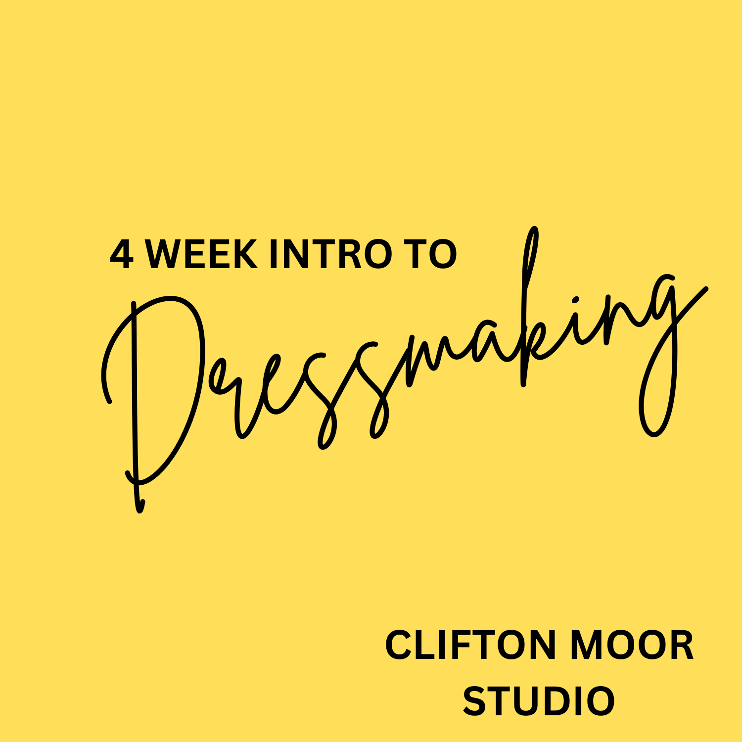 4 Week Intro to Dressmaking Workshop – Sewcialising