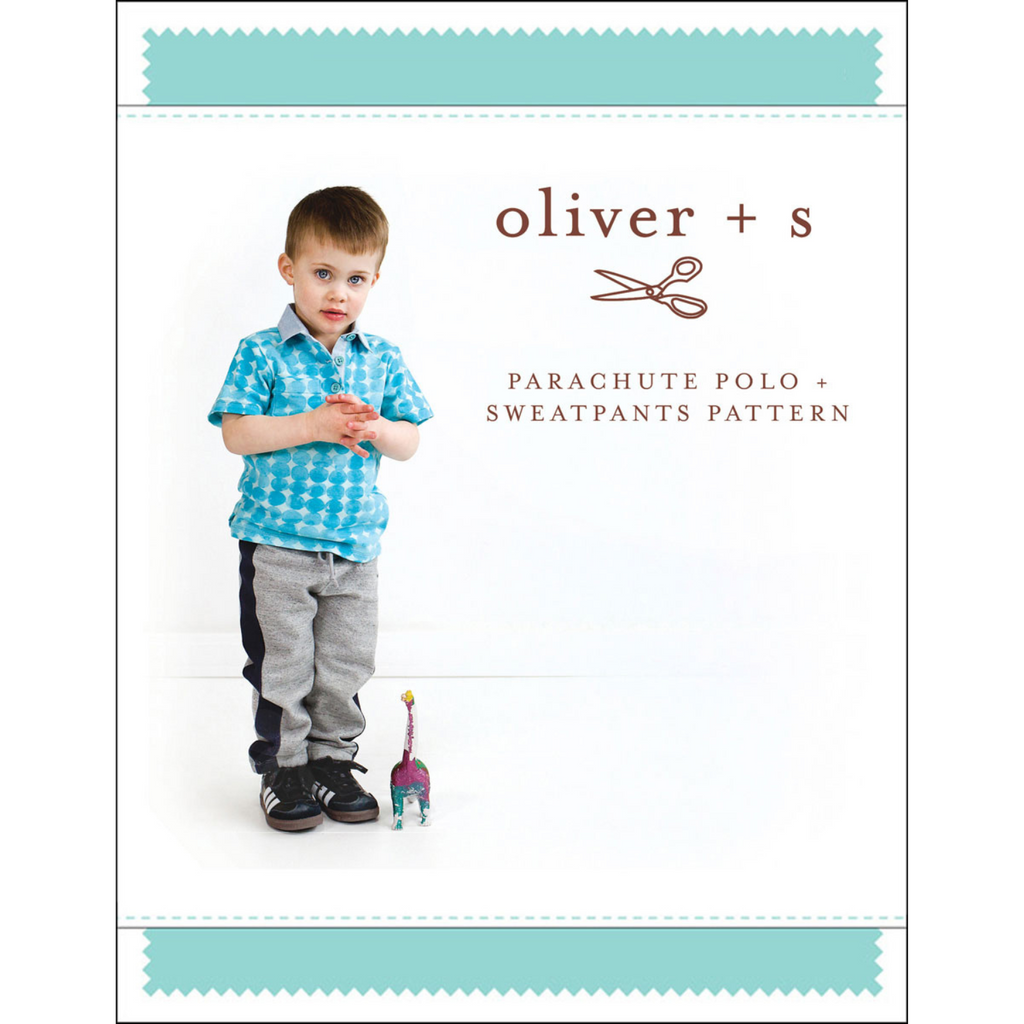 Kids Parachute Polo and Sweatpants - Oliver + S