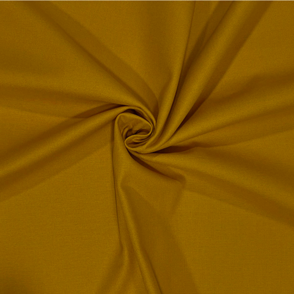 Amber Plain Cotton Canvas Fabric
