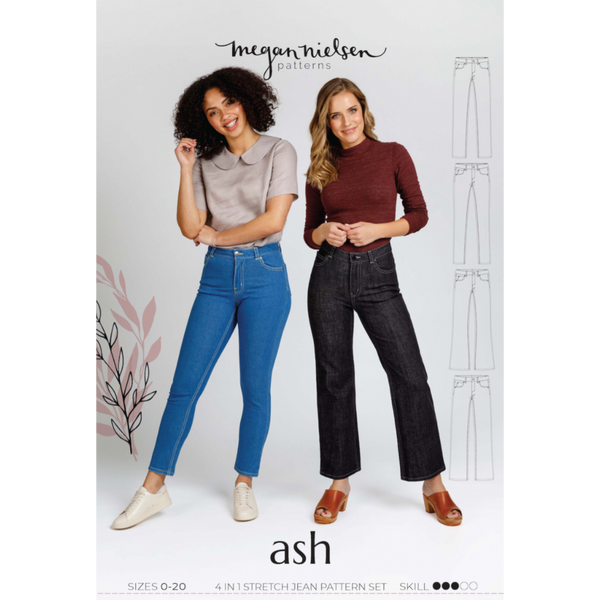 Ash Jeans Sewing Pattern By Megan Nielsen