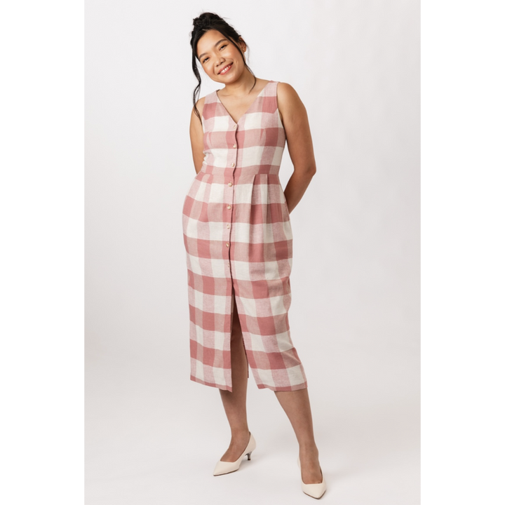 Asteri Button Down Dress Sewing Pattern - Named Clothing