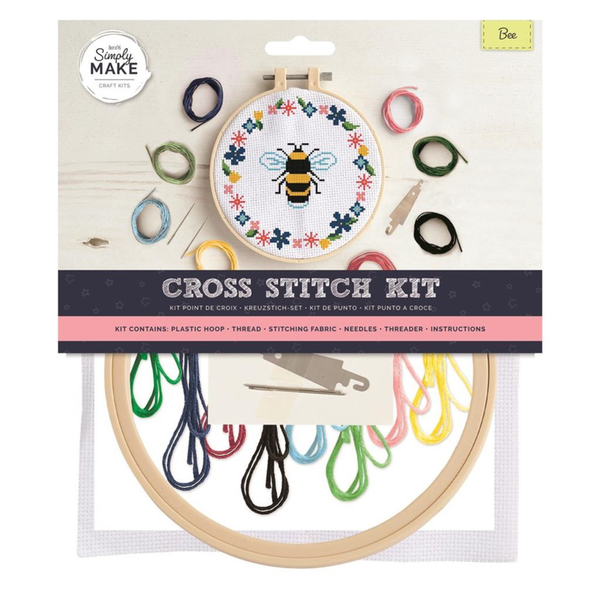 Bee Cross Stitch Kit