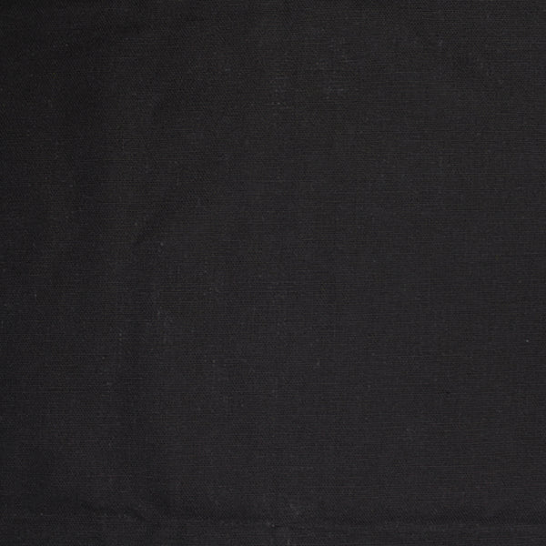 Black Linen Mix Fabric