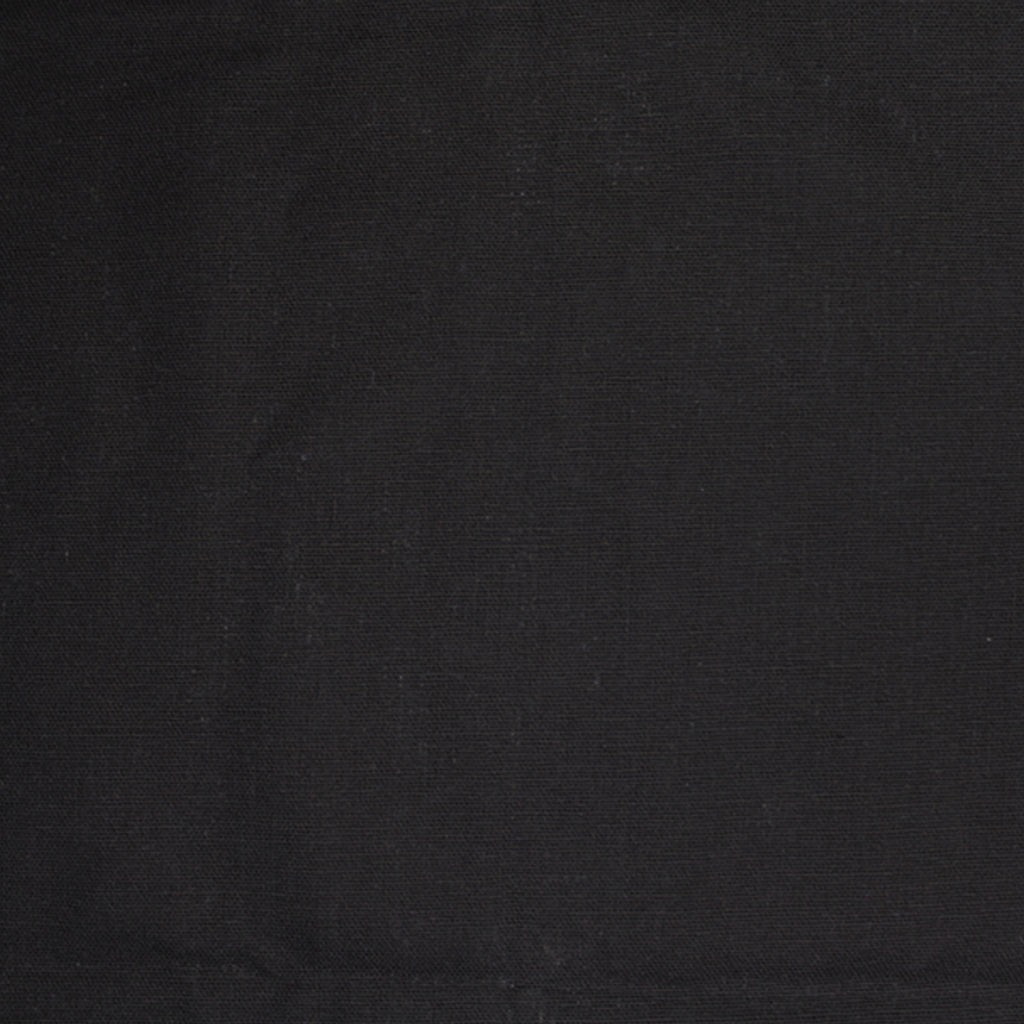 Black Linen Mix Fabric