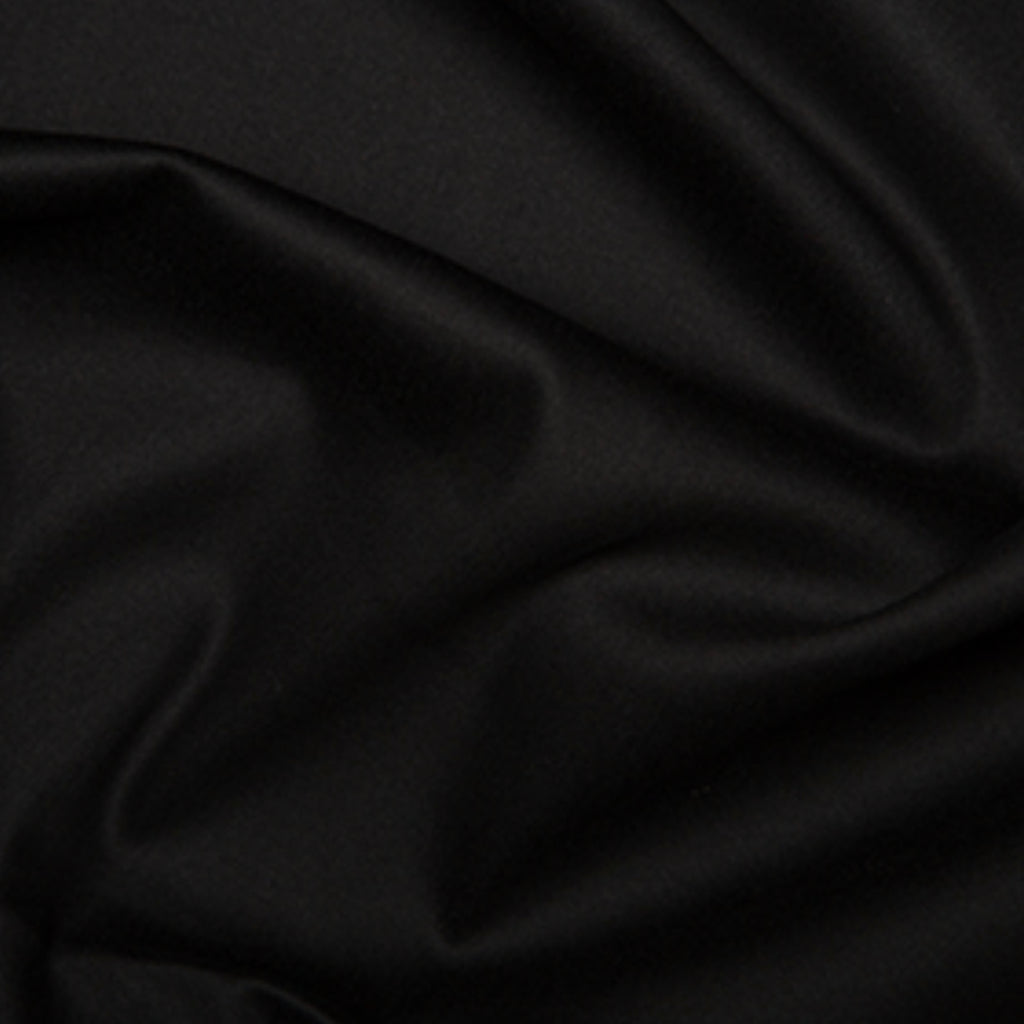 Black Stretch Cotton Fabric