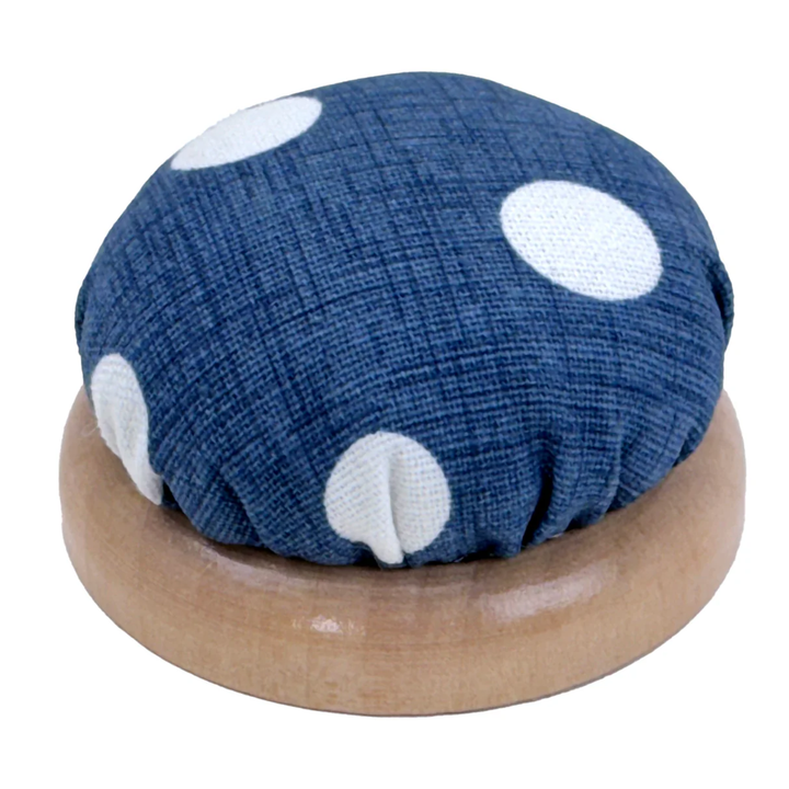 Blue Spotty Pin Cushion