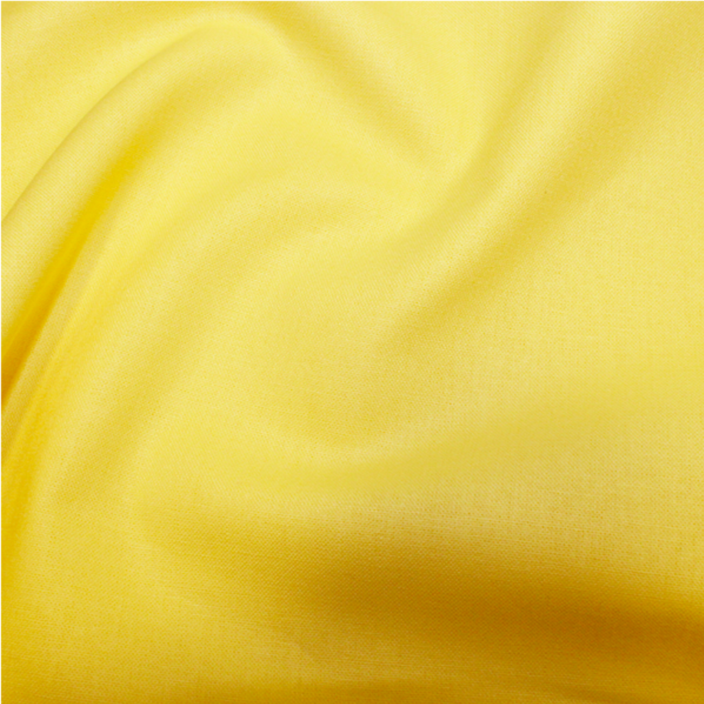 Buttercup Yellow Cotton Fabric