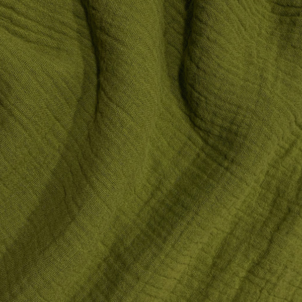 Cactus Green Double Gauze Fabric