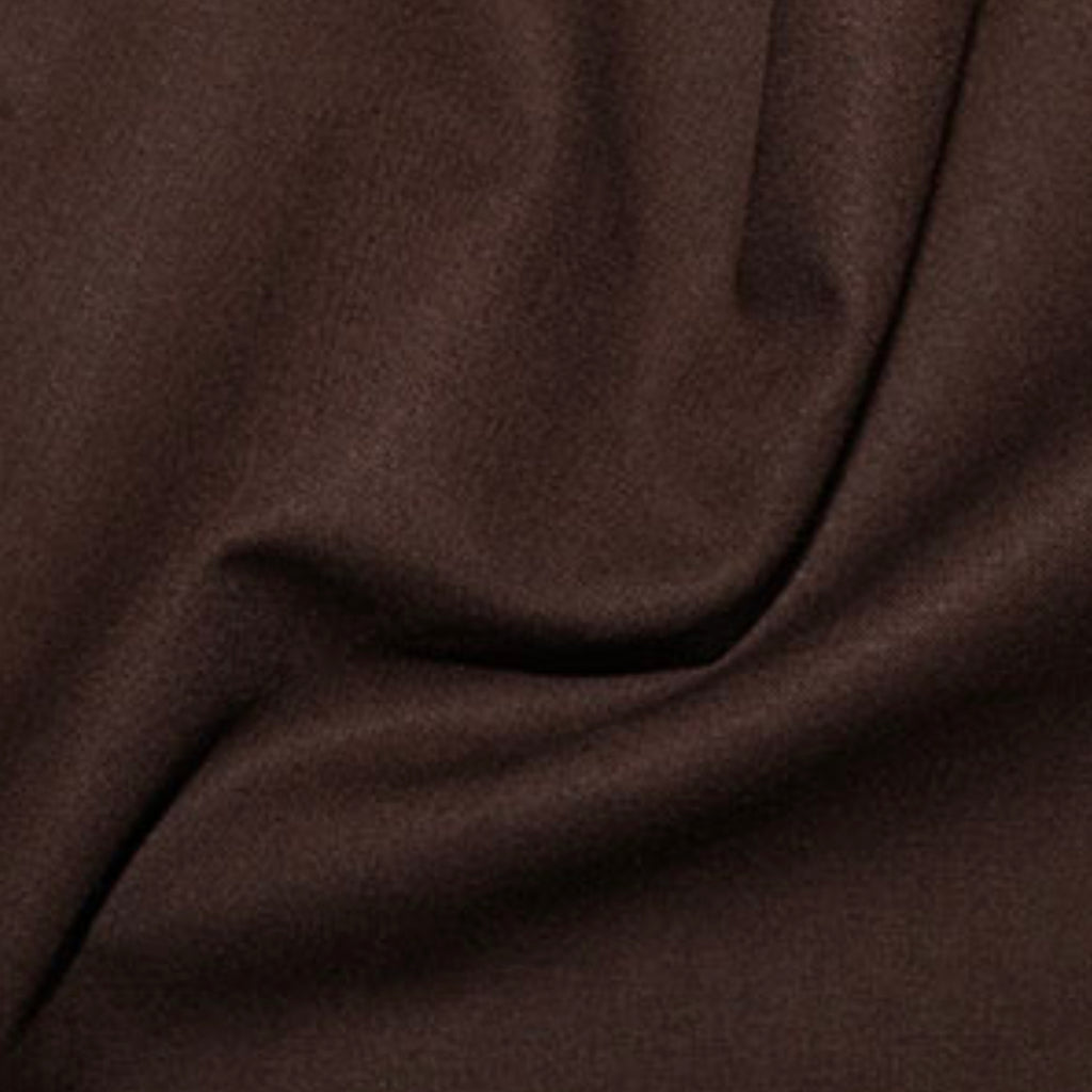 Chocolate Brown Cotton Fabric