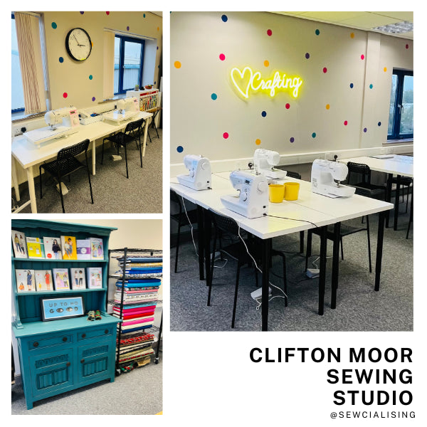 Clifton Moor Sewing Studio York -Sewcialising