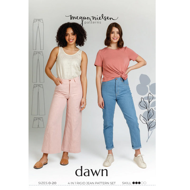 Dawn Jeans Pattern By Megan Nielsen