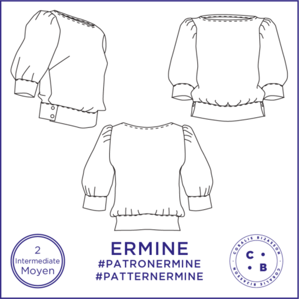 Ermine Blouse Sewing Pattern