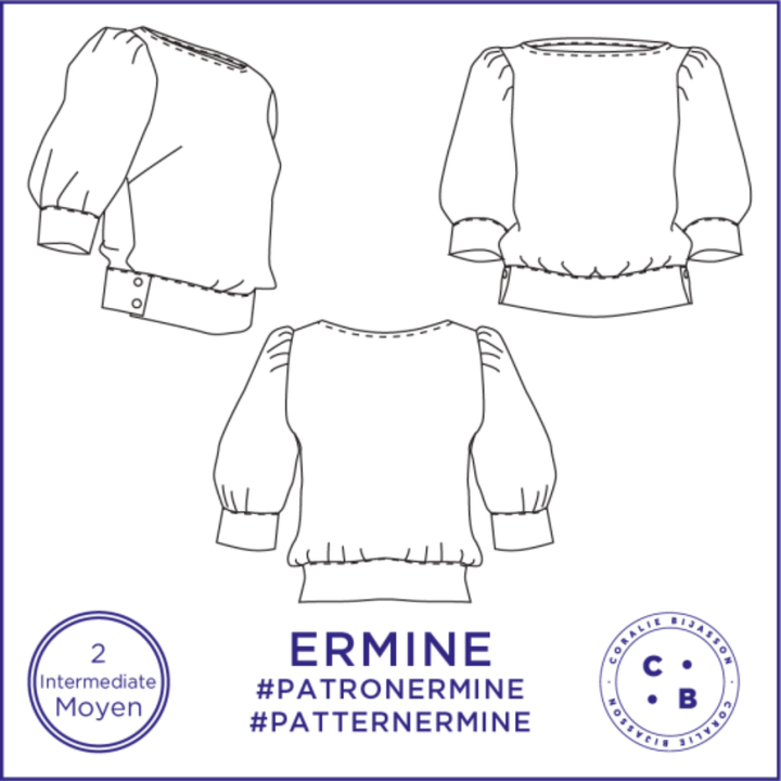 Ermine Blouse Sewing Pattern