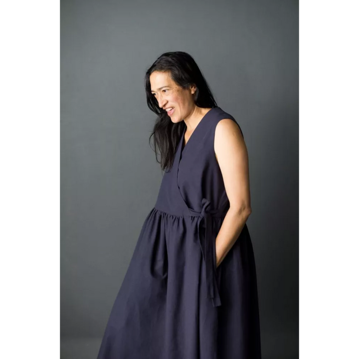 Etta Wrap Dress Sleeveless