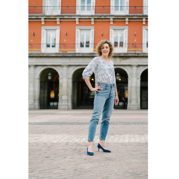 Geneva V-Neck Blouse