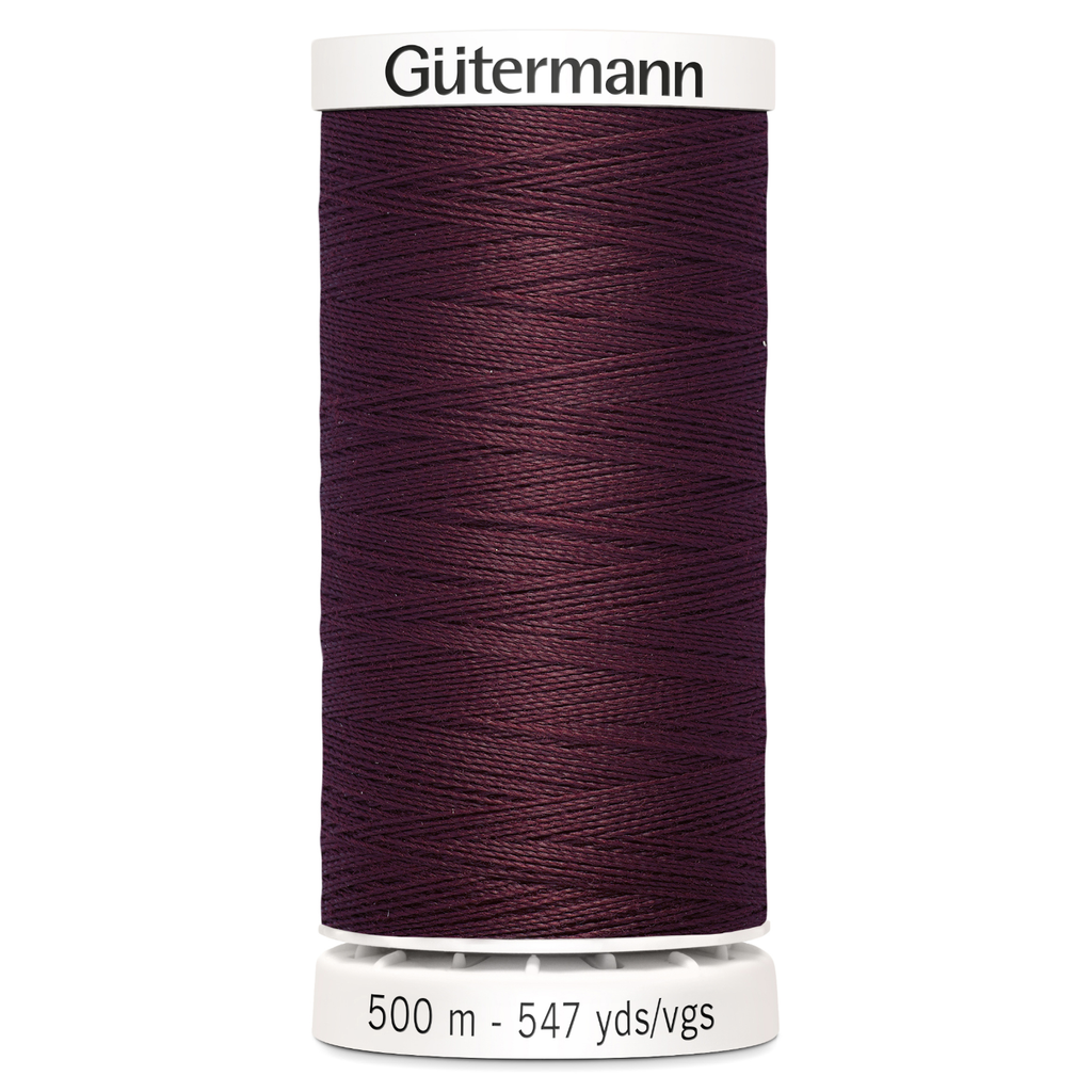 Gutermann Sew All Thread 500m 369 Burgundy