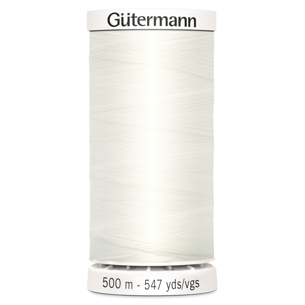 Gutermann Sew All Thread 500m 800 White