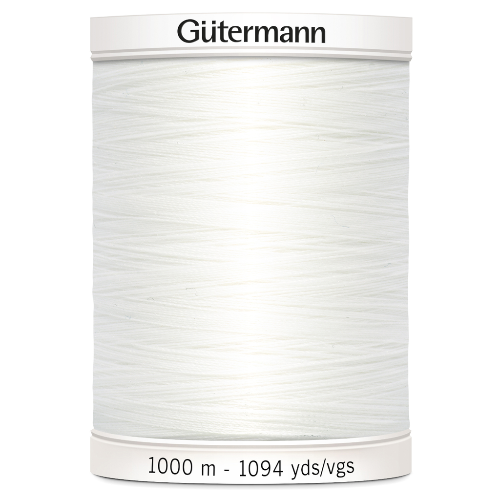 Gutermann Sew All Thread 1000m 800 White