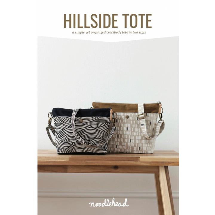 Hillside Tote Bag Sewing Pattern - Noodlehead