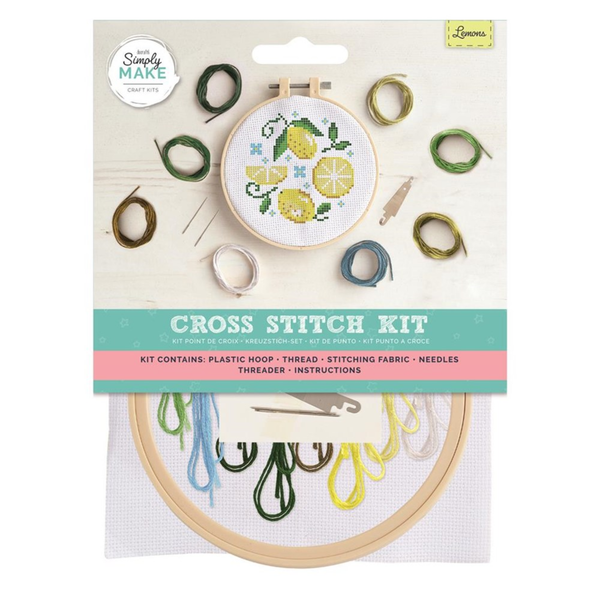 Lemons Cross Stitch Kit