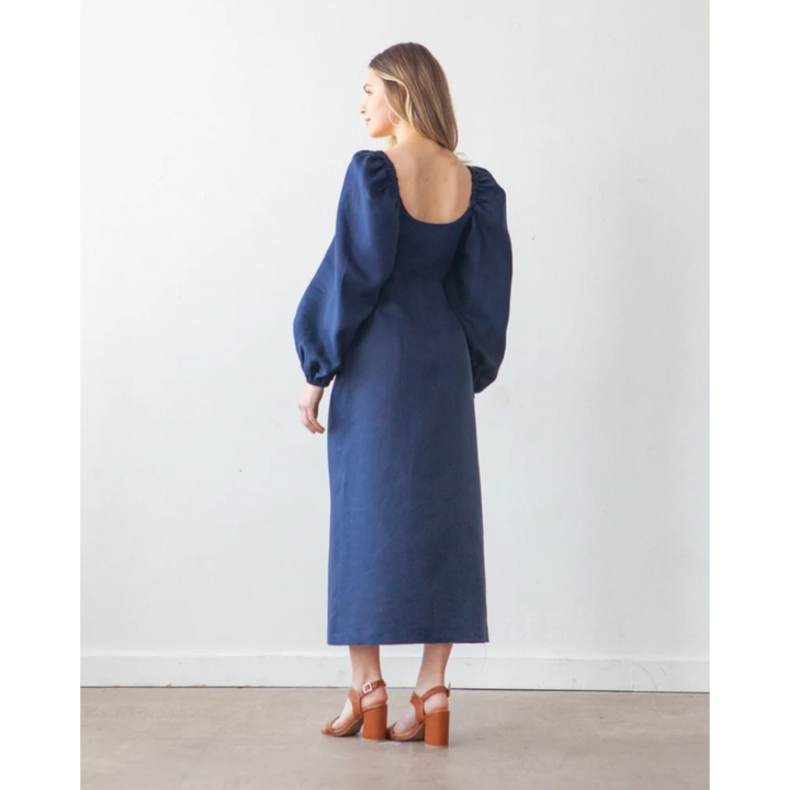 Lora Dress Sewing Pattern Size 0-18 - True Bias (back view)