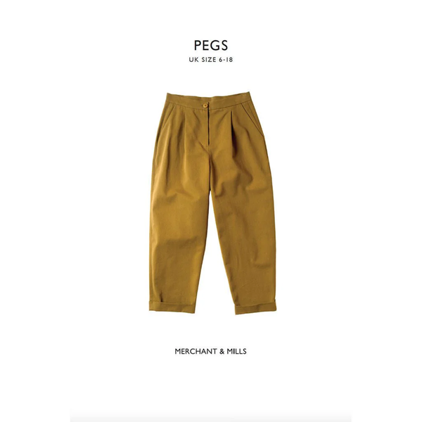 Merchant and Mills Pegs Pants Sewing Pattern 