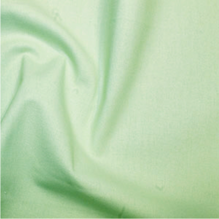 Mint Green Plain Cotton Fabric