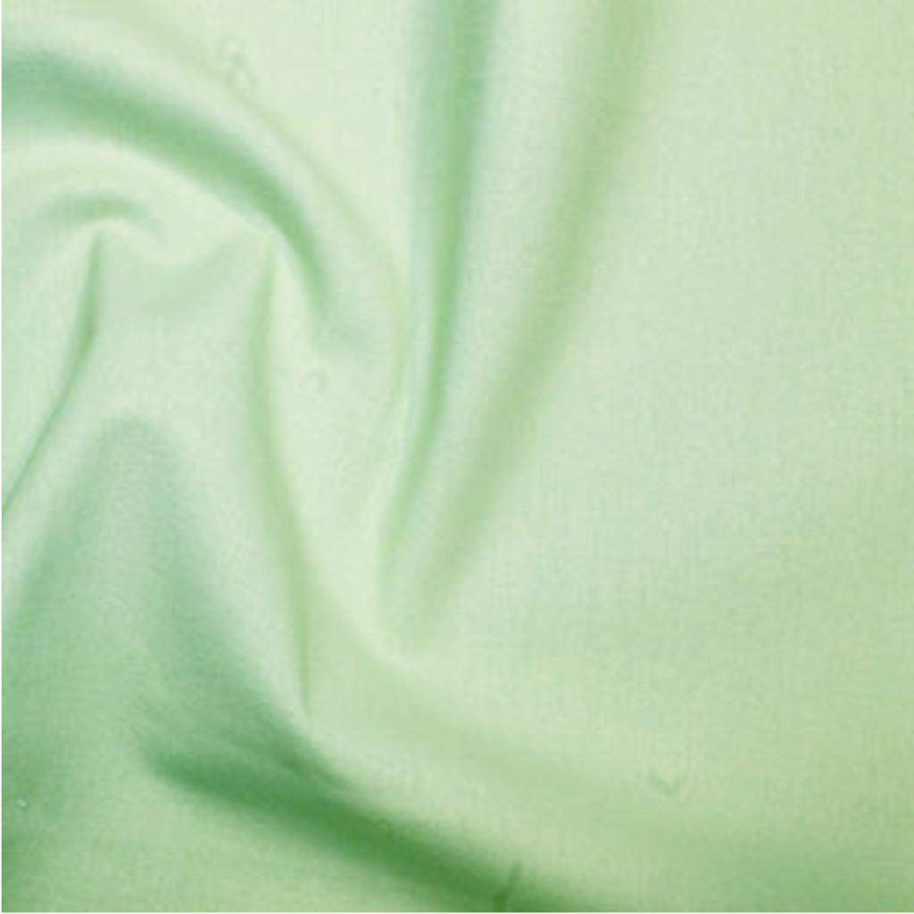 Mint Green Plain Cotton Fabric