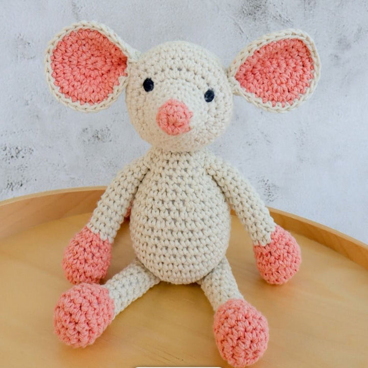 Mouse Crochet Kit - Hoooked Yarns