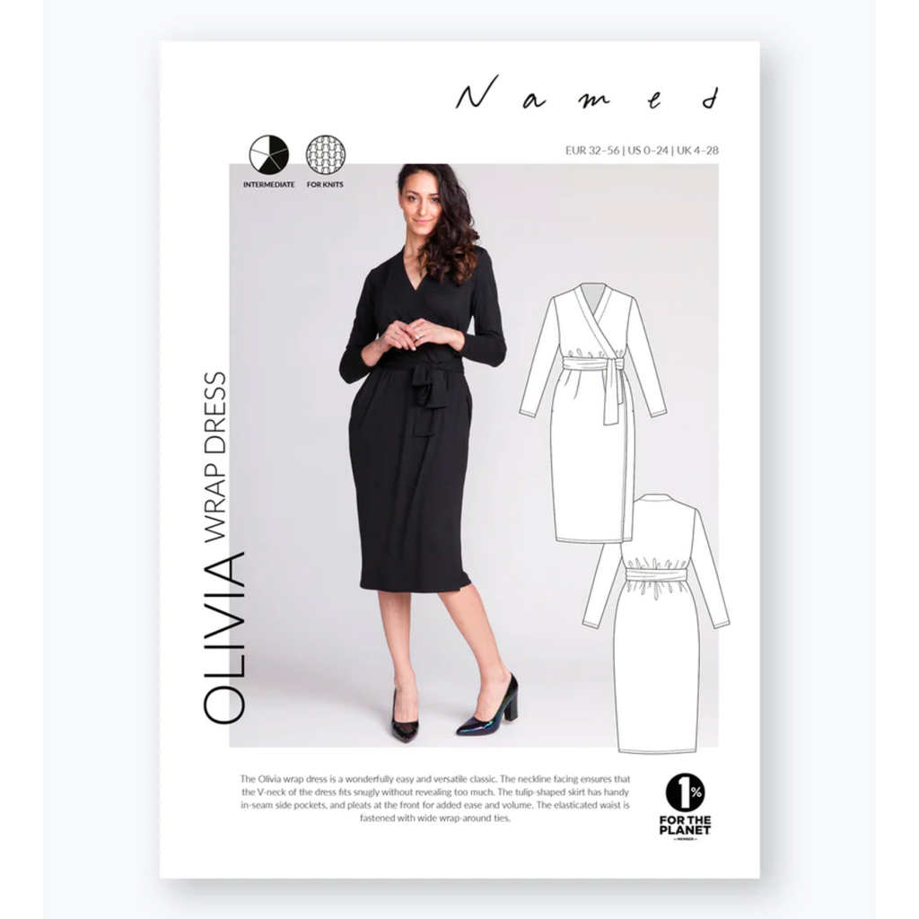 Olivia Dress Sewing Pattern - Named