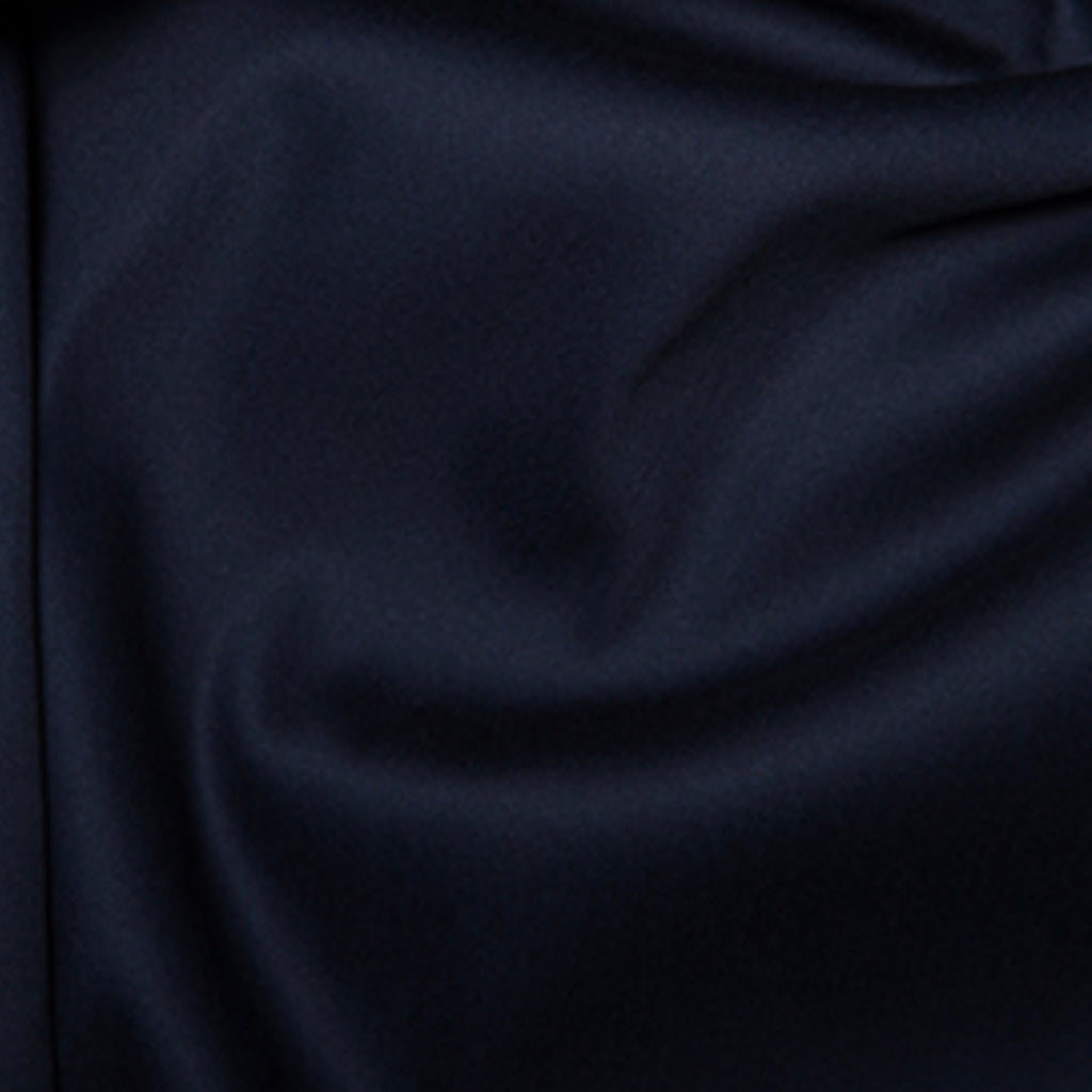 Navy Blue Stretch Cotton Fabric