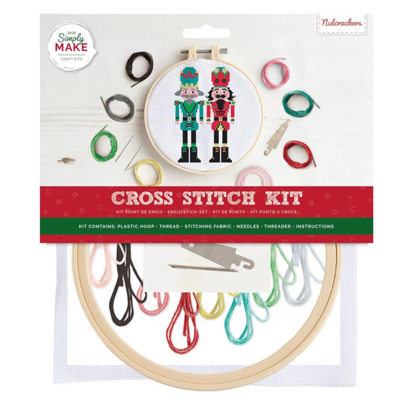 Nutcrackers Cross Stitch Kit
