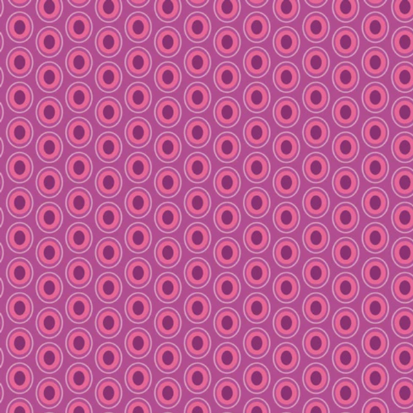 Pink Oval Elements Cotton Fabric - Art Gallery Fabrics