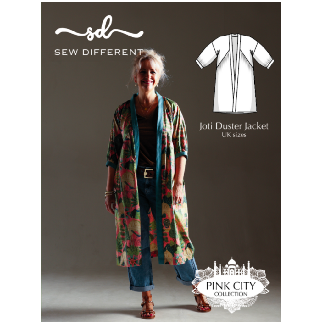 Joti Duster Jacket Sewing Pattern - Sew Different