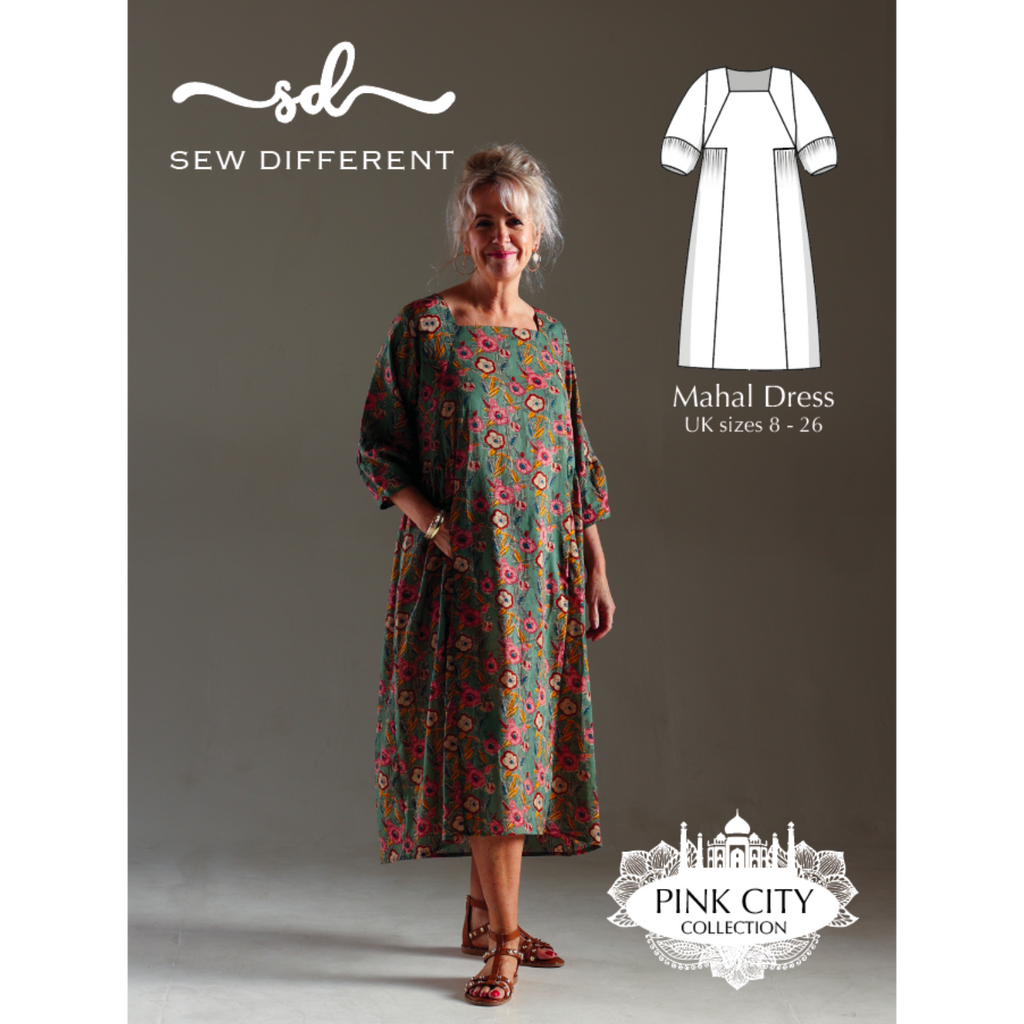 Mahal Dress Sewing Pattern - Sew Different