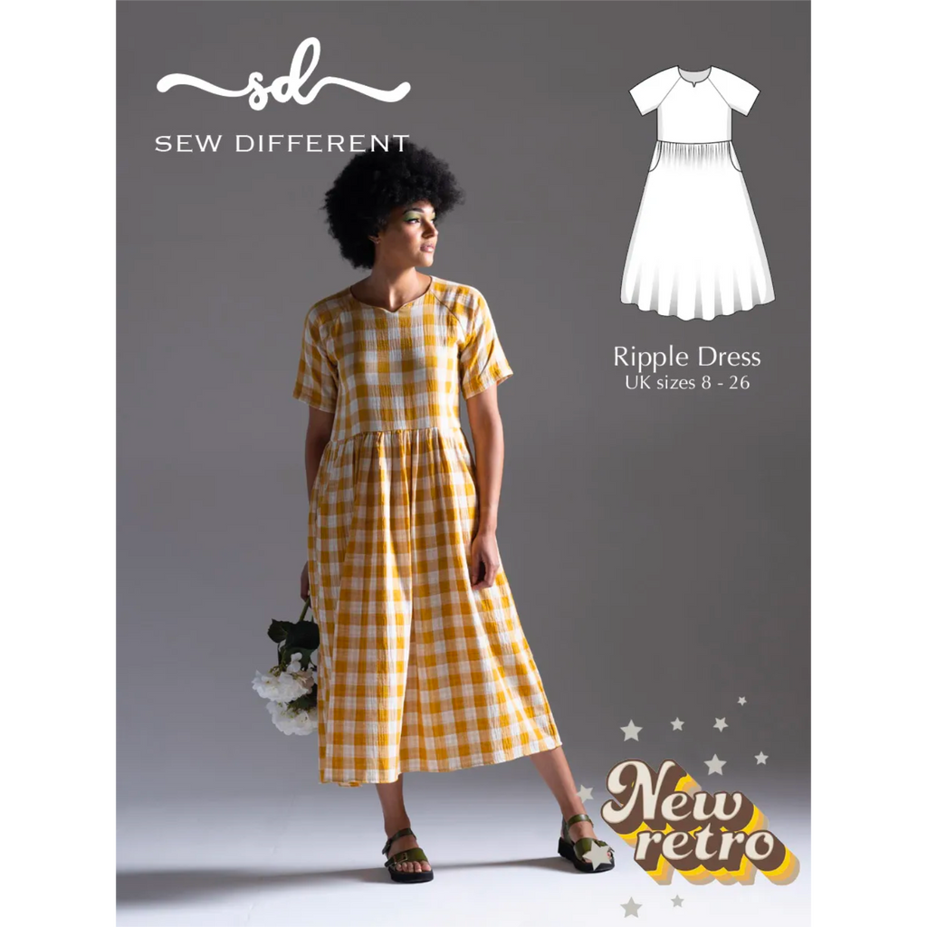 Ripple Dress Sewing Pattern - Sew Different