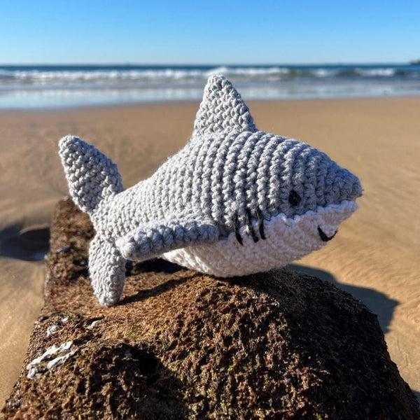 Shark Crochet Kit - Hoooked Yarns