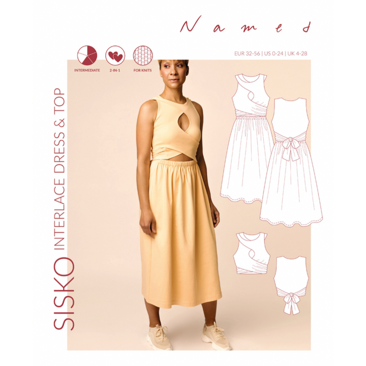 Sisko Dress & Top Sewing Pattern - Named Clothing