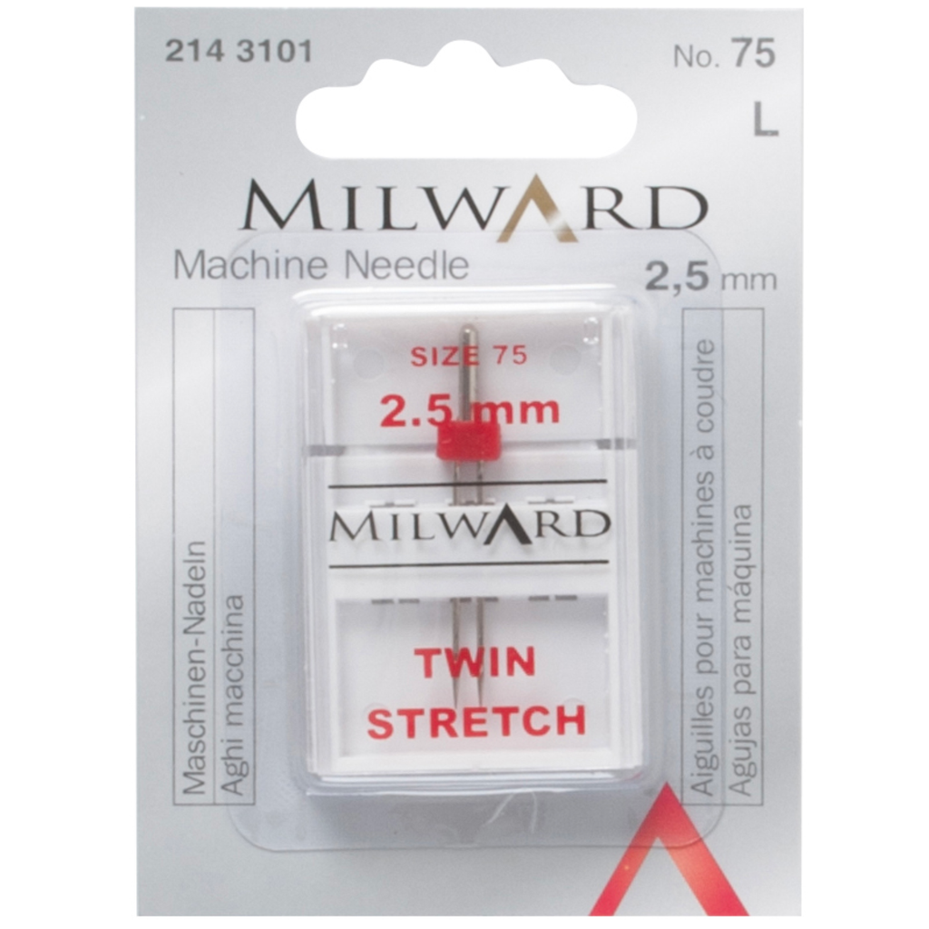 Stretch Twin Sewing Needles