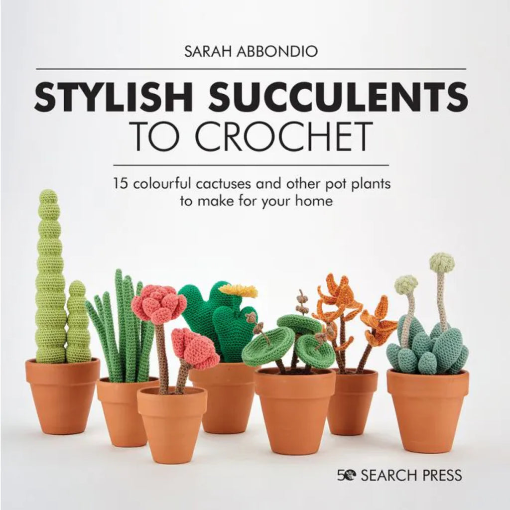 Stylish Succulents Amigurami Crochet Book