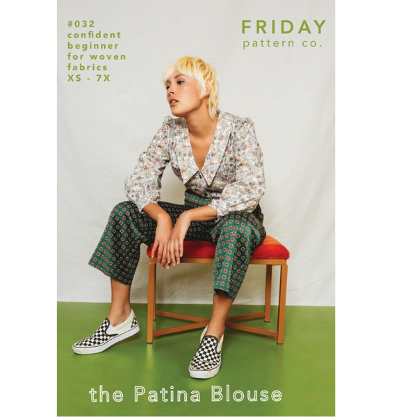 The Patina Blouse Sewing Pattern