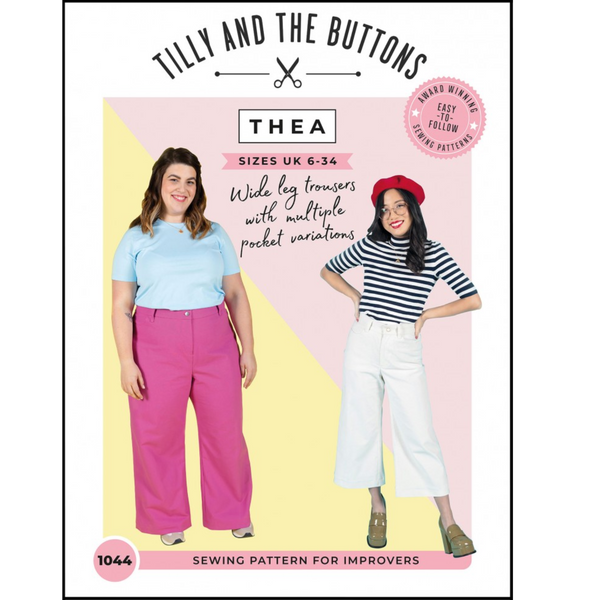 Thea Trousers & Cropped Trousers Sewing Pattern