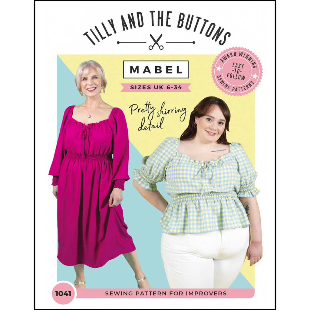 Mabel Top and Dress Pattern - Tilly and the Buttons