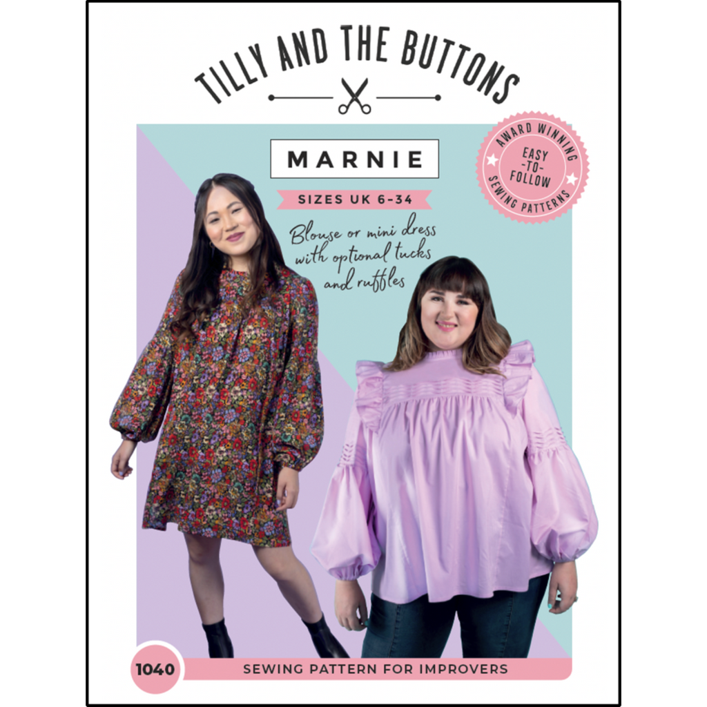 Marnie Top and Dress Pattern - Tilly and the Buttons