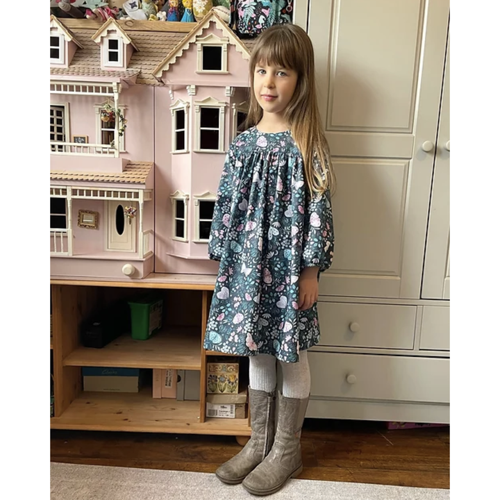 Kids Smock Dress Sewing Pattern