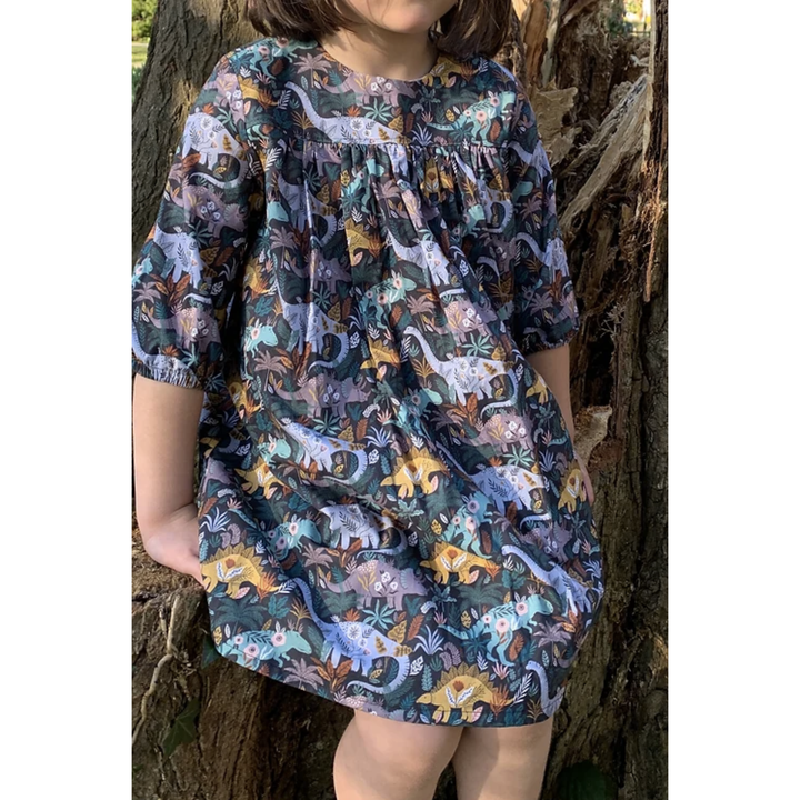 Kids Smock Dress Sewing Pattern