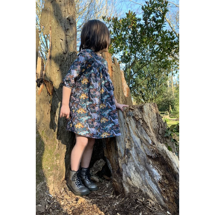 Kids Smock Dress Sewing Pattern